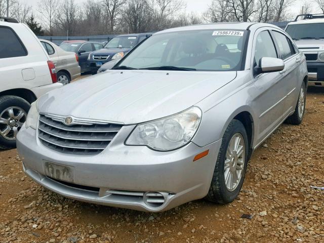 1C3LC56K67N562898 - 2007 CHRYSLER SEBRING TO SILVER photo 2