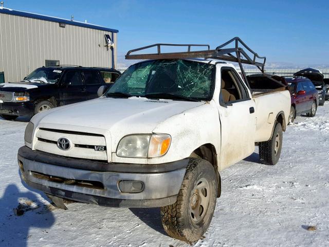 5TBKT42115S463811 - 2005 TOYOTA TUNDRA WHITE photo 2