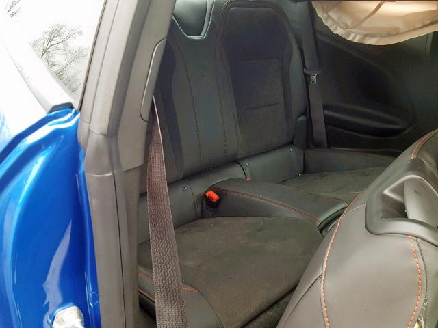 1G1FJ1R69J0183252 - 2018 CHEVROLET CAMARO ZL1 蓝色 照片 6