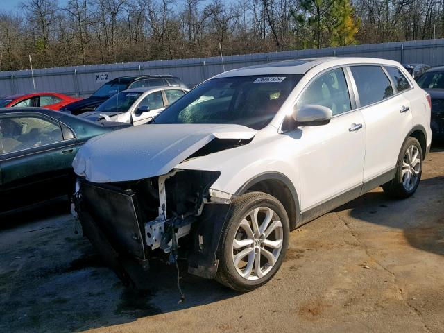 JM3TB2DAXC0356988 - 2012 MAZDA CX-9 WHITE photo 2