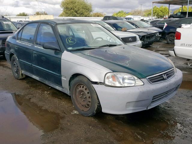 2HGEJ6614XH561122 - 1999 HONDA CIVIC BASE GREEN photo 1