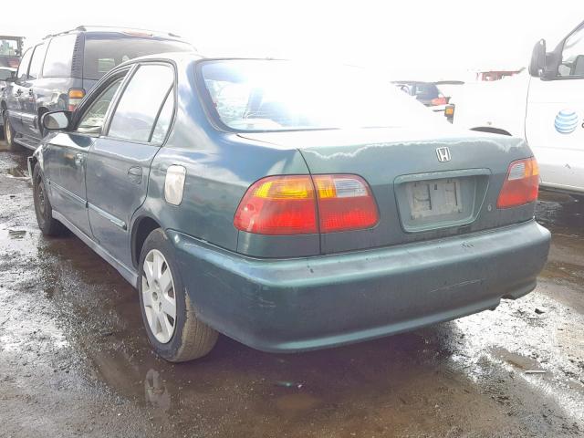 2HGEJ6614XH561122 - 1999 HONDA CIVIC BASE GREEN photo 3