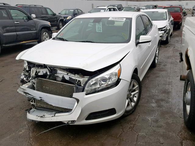 1G11C5SL3FF232722 - 2015 CHEVROLET MALIBU 1LT თეთრი ფოტო 2