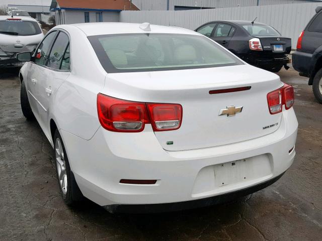 1G11C5SL3FF232722 - 2015 CHEVROLET MALIBU 1LT თეთრი ფოტო 3