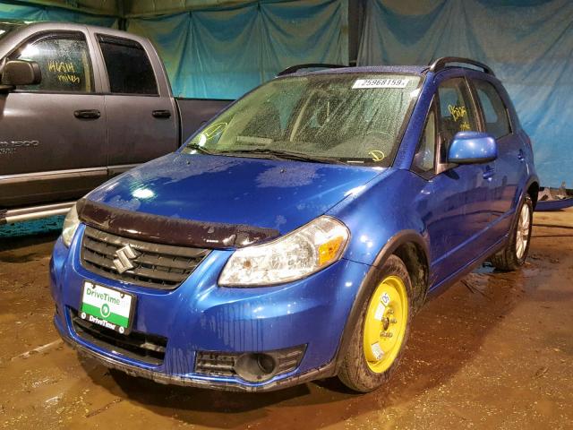 JS2YB5A35D6100803 - 2013 SUZUKI SX4 BLUE photo 2