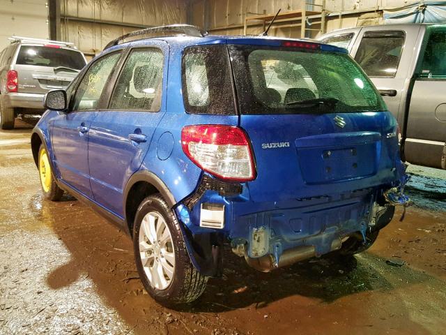 JS2YB5A35D6100803 - 2013 SUZUKI SX4 BLUE photo 3