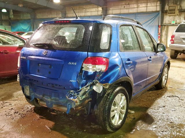 JS2YB5A35D6100803 - 2013 SUZUKI SX4 BLUE photo 4