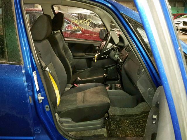 JS2YB5A35D6100803 - 2013 SUZUKI SX4 BLUE photo 5