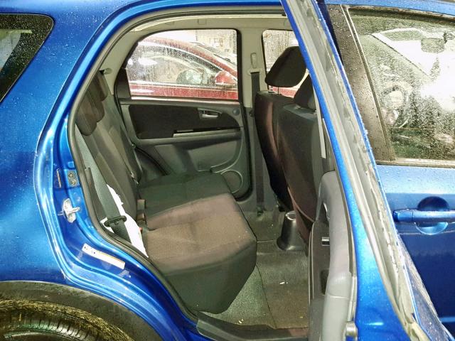 JS2YB5A35D6100803 - 2013 SUZUKI SX4 BLUE photo 6