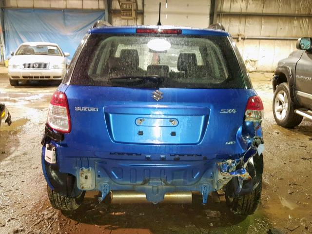 JS2YB5A35D6100803 - 2013 SUZUKI SX4 BLUE photo 9