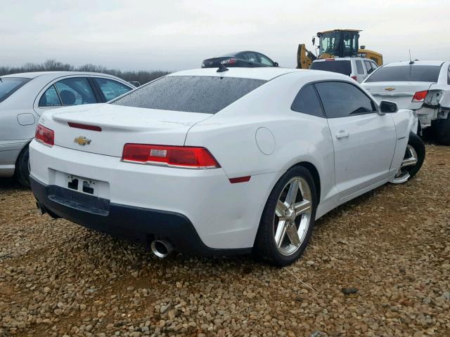 2G1FA1E37E9179417 - 2014 CHEVROLET CAMARO LS WHITE photo 4