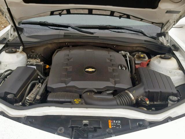 2G1FA1E37E9179417 - 2014 CHEVROLET CAMARO LS WHITE photo 7