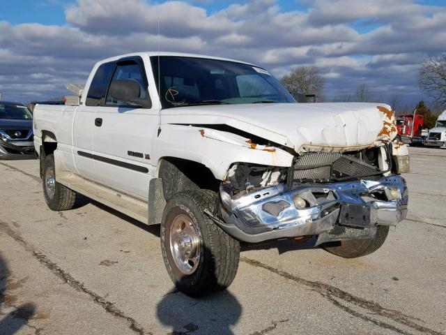 1B7KF23Z71J599990 - 2001 DODGE RAM 2500 WHITE photo 1