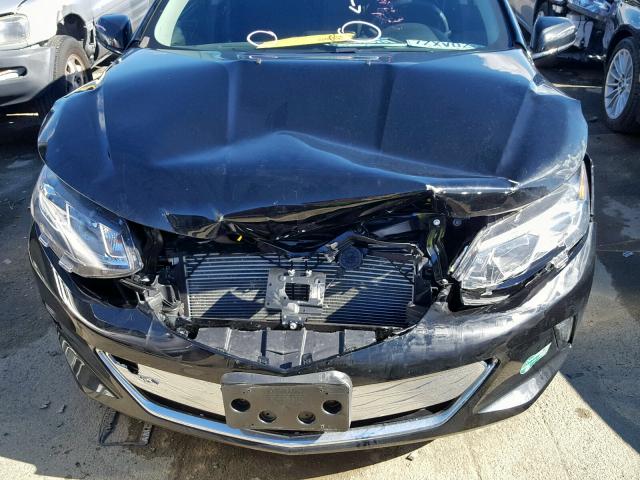 1G1RC6S55HU216918 - 2017 CHEVROLET VOLT LT BLACK photo 7