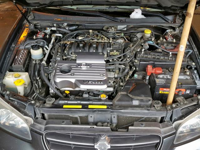 JN1CA31AX1T108292 - 2001 NISSAN MAXIMA GXE CHARCOAL photo 7