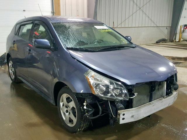 5Y2SP678X9Z474341 - 2009 PONTIAC VIBE BLUE photo 1