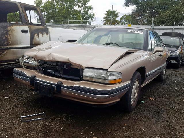 1G4HR52L4SH433057 - 1995 BUICK LESABRE LI GOLD photo 2