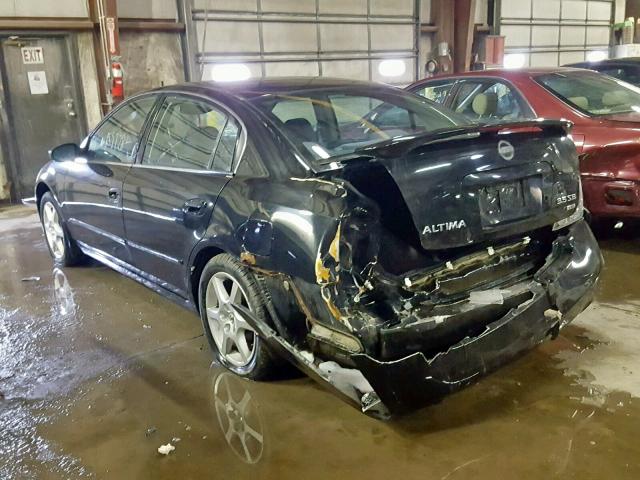 1N4BL11E93C249938 - 2003 NISSAN ALTIMA SE BLACK photo 3