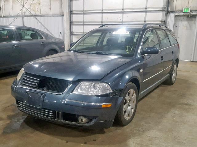 WVWWH63B32E109044 - 2002 VOLKSWAGEN PASSAT GLX 蓝色 照片 2