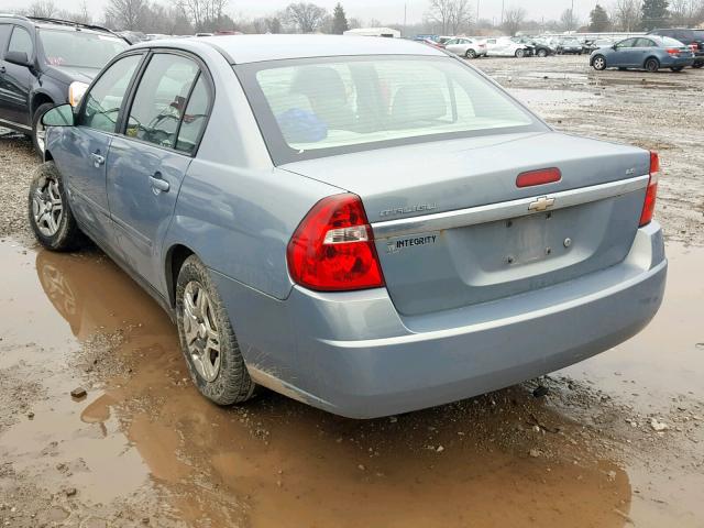 1G1ZS57F27F132170 - 2007 CHEVROLET MALIBU LS BLUE photo 3