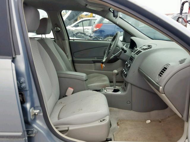 1G1ZS57F27F132170 - 2007 CHEVROLET MALIBU LS BLUE photo 5