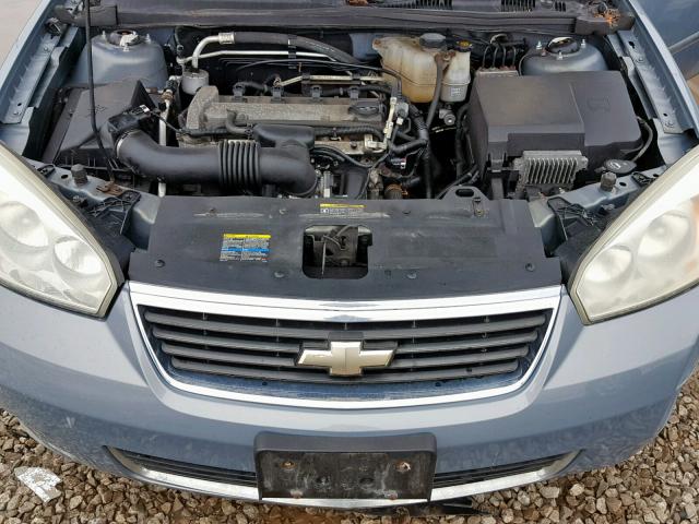 1G1ZS57F27F132170 - 2007 CHEVROLET MALIBU LS BLUE photo 7
