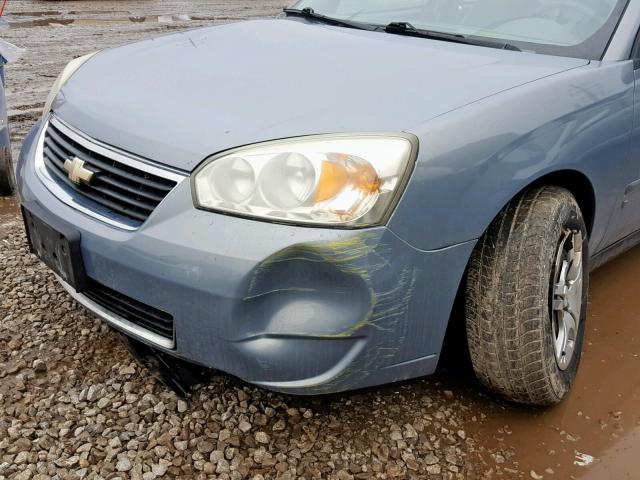 1G1ZS57F27F132170 - 2007 CHEVROLET MALIBU LS BLUE photo 9
