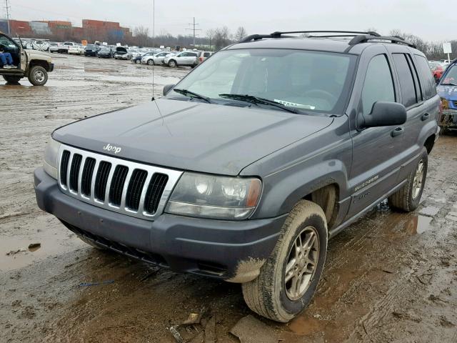 1J4GW48S03C544246 - 2003 JEEP GRAND CHER GRAY photo 2