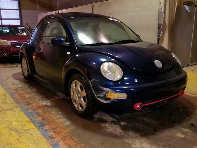 3VWCB21C42M436195 - 2002 VOLKSWAGEN NEW BEETLE Mavi foto 1