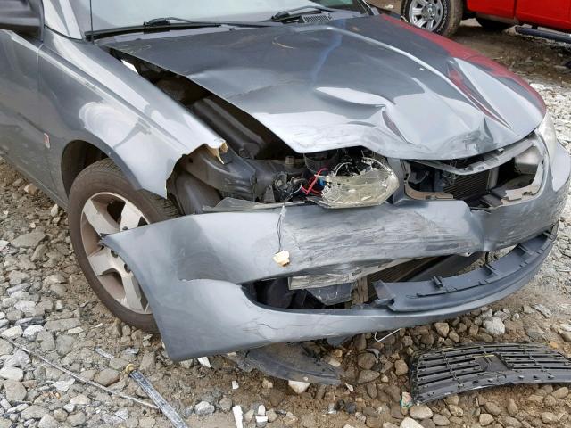 1G8AL58F86Z168369 - 2006 SATURN ION LEVEL GRAY photo 9