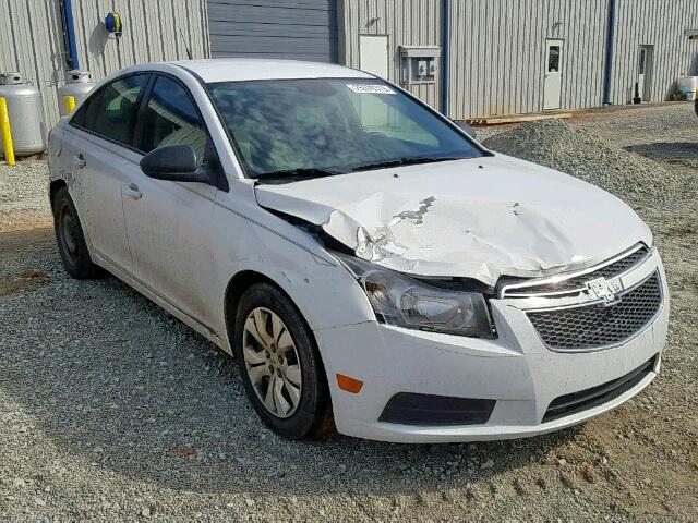 1G1PA5SH1E7182732 - 2014 CHEVROLET CRUZE LS WHITE photo 1