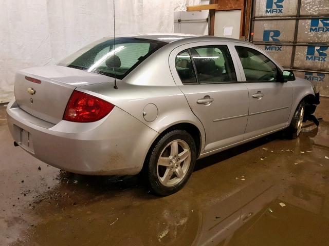 1G1AF5F51A7195157 - 2010 CHEVROLET COBALT 2LT SILVER photo 4