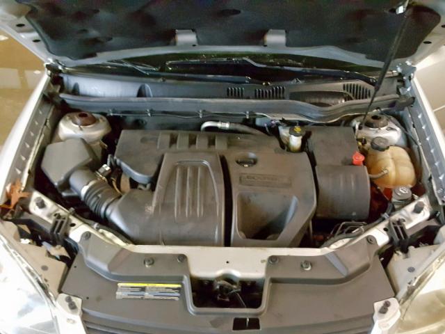 1G1AF5F51A7195157 - 2010 CHEVROLET COBALT 2LT SILVER photo 7