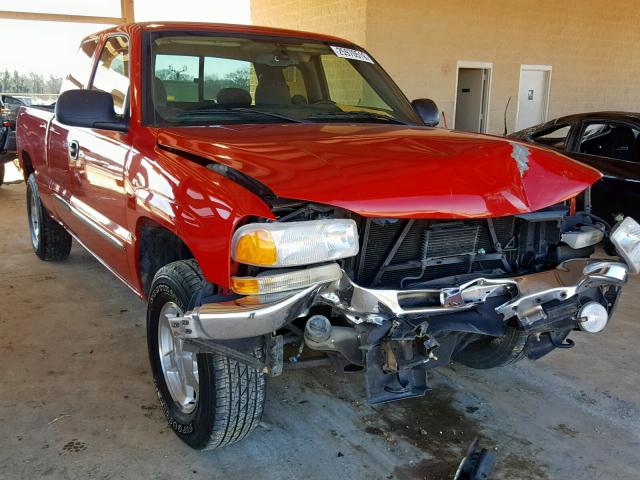 2GTEK19B571114133 - 2007 GMC NEW SIERRA RED photo 1