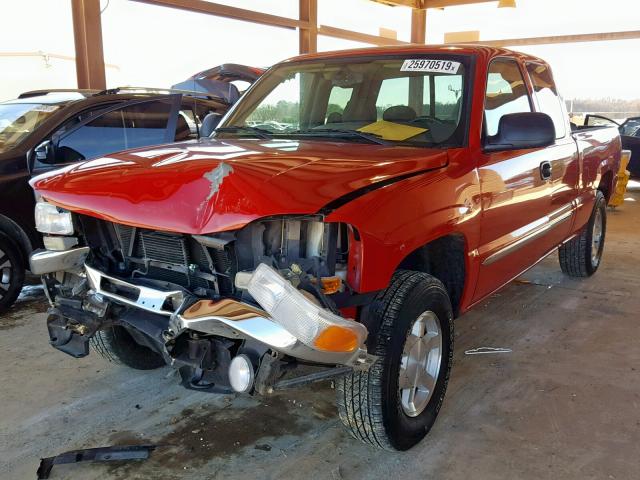 2GTEK19B571114133 - 2007 GMC NEW SIERRA RED photo 2