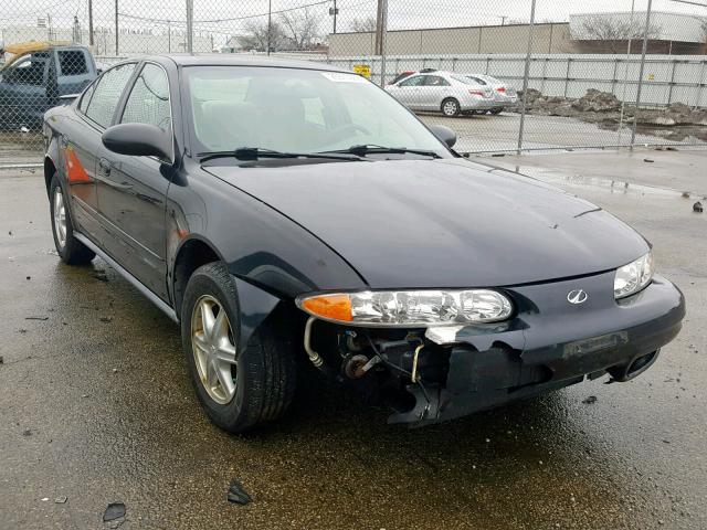 1G3NL52F64C161212 - 2004 OLDSMOBILE ALERO GL BLACK photo 1