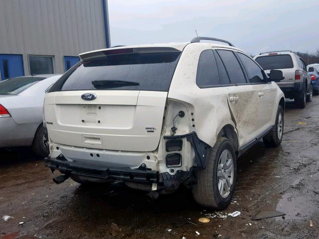 2FMDK48C88BA77187 - 2008 FORD EDGE SEL CREAM photo 4