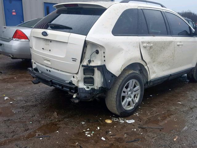 2FMDK48C88BA77187 - 2008 FORD EDGE SEL CREAM photo 9