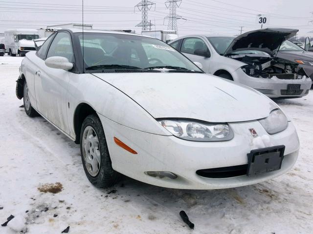 1G8ZY12701Z217376 - 2001 SATURN SC2 WHITE photo 1