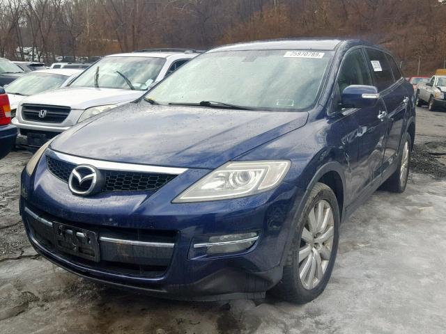 JM3TB38V480154903 - 2008 MAZDA CX-9 BLUE photo 2