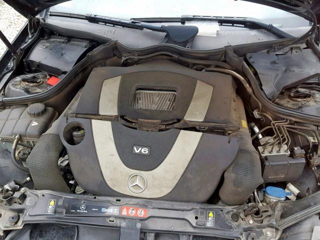 WDBTJ56J98F248973 - 2008 MERCEDES-BENZ CLK 350 BLACK photo 7