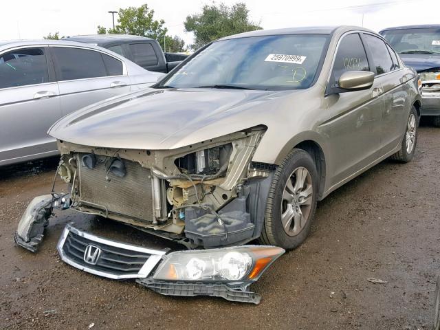 1HGCP26438A161559 - 2008 HONDA ACCORD LXP GOLD photo 2