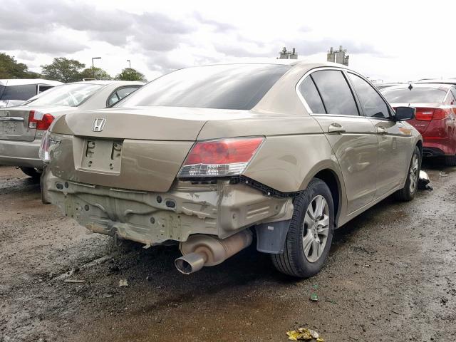 1HGCP26438A161559 - 2008 HONDA ACCORD LXP GOLD photo 4