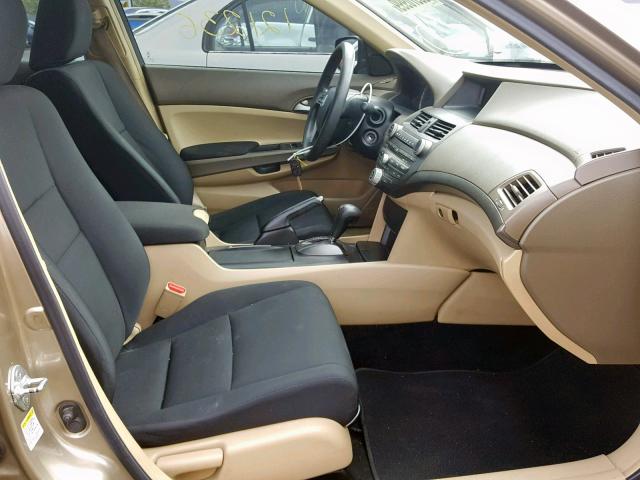 1HGCP26438A161559 - 2008 HONDA ACCORD LXP GOLD photo 5