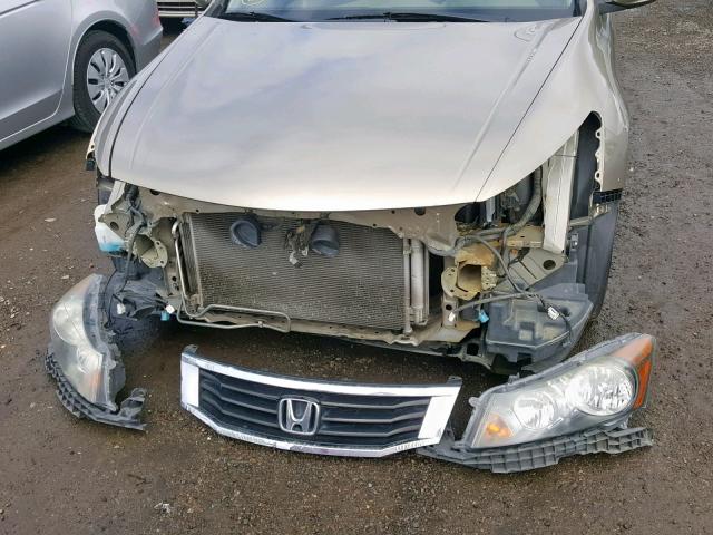 1HGCP26438A161559 - 2008 HONDA ACCORD LXP GOLD photo 9