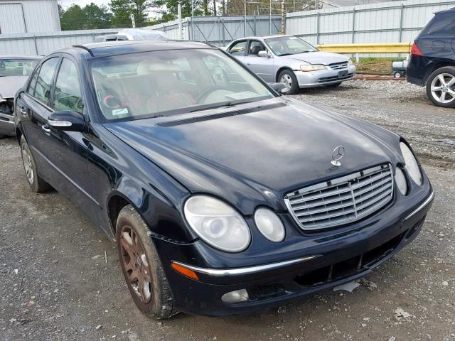 WDBUF65J75A659567 - 2005 MERCEDES-BENZ E 320 BLACK photo 1