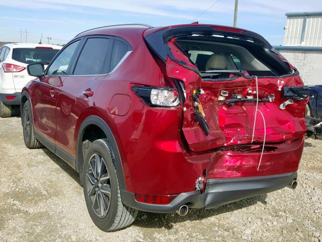 JM3KFACM4J0335654 - 2018 MAZDA CX-5 TOURI RED photo 3