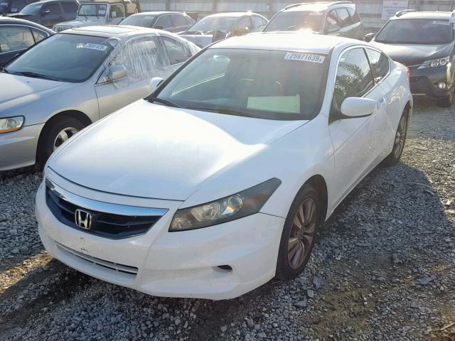 1HGCS1B32BA000777 - 2011 HONDA ACCORD LX- WHITE photo 2