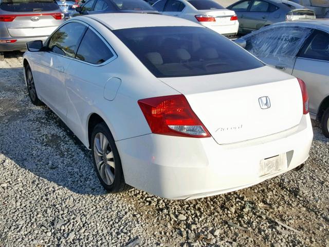 1HGCS1B32BA000777 - 2011 HONDA ACCORD LX- WHITE photo 3