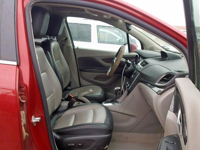 KL4CJHSB9EB781095 - 2014 BUICK ENCORE PRE RED photo 5